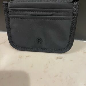 Llulemon Athletica Women’s Black True Identity Card Case Wallet